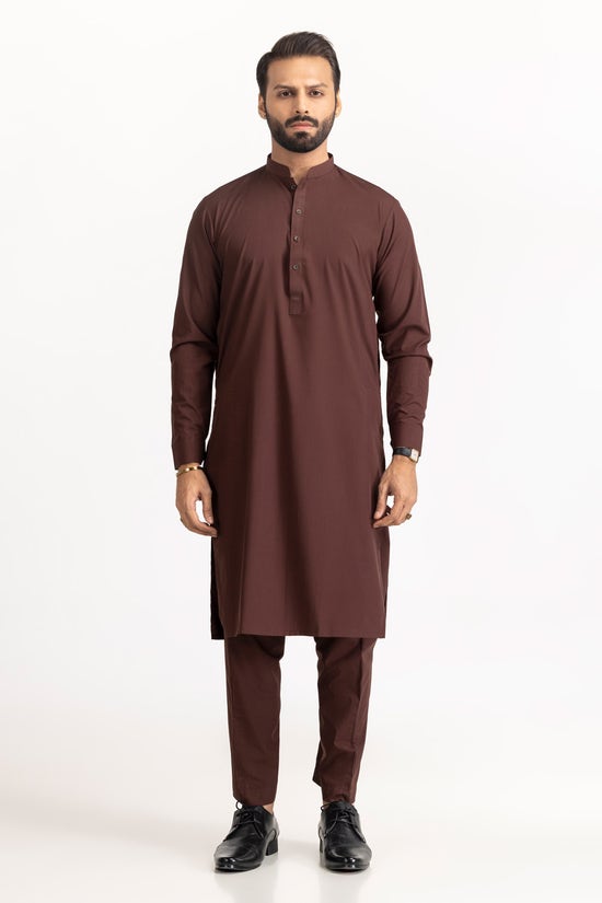 Gini Gold Unstitched Fabric Blended