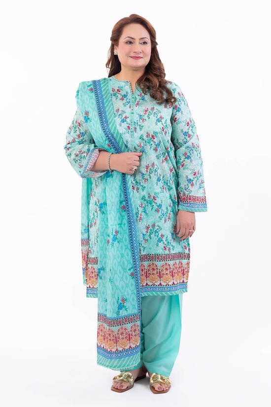 3 Piece Unstitched Printed Lawn Suit CL-52126 A