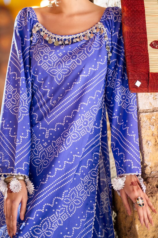 2 Piece Unstitched Printed Lawn Suit TL-52033 B