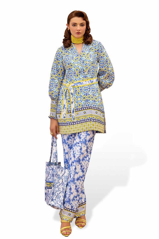 2 Piece Unstitched Printed Lawn Suit TL-42036