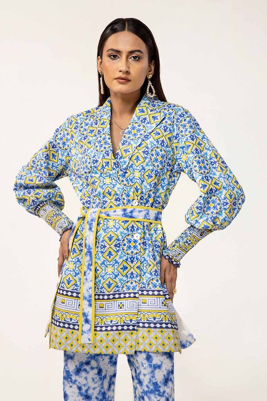 2 Piece Unstitched Printed Lawn Suit TL-42036
